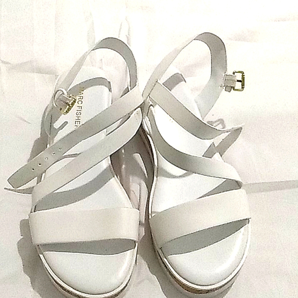COPY - WHITE MARCK FISHER SANDLES